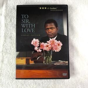 To Sir, With Love (1967) DVD Sidney Poitier Columbia Pictures Drama Classic Film